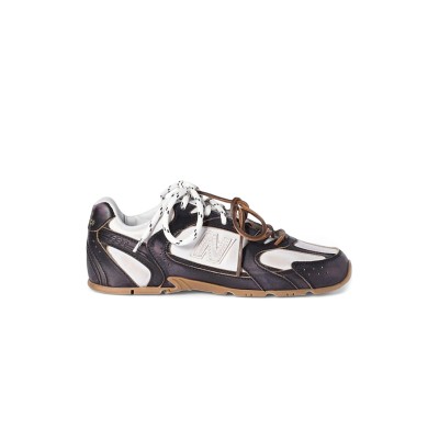 MIU MIU X NEW BALANCE 530 LEATHER SNEAKERS 5E165E